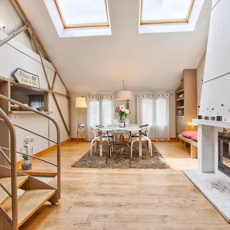 Des Arts — Loft Familial Paisible & Parking Prázdninový dům Touques